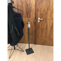 Floor stand for hand sanitazer - grey