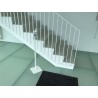 Floor stand for hand sanitazer - White
